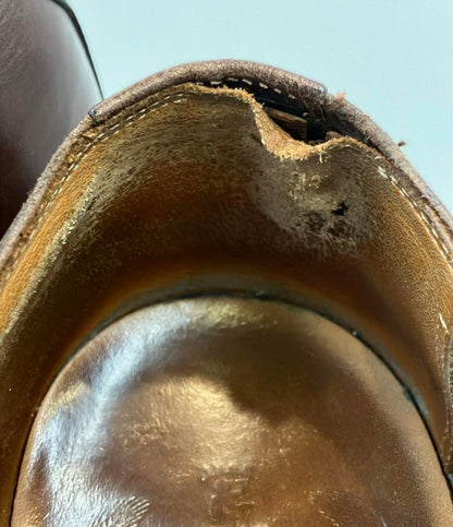 訳あり スコッチグレイン ドレスシューズ ストレートチップ メンズ SIZE 25 1/2 (S) SCOTCH GRAIN