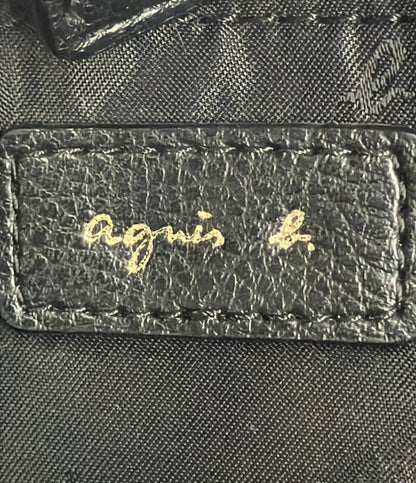 agnes b. ハンドバッグ ショルダーバッグ 2WAY レザー レディース アニエスベー