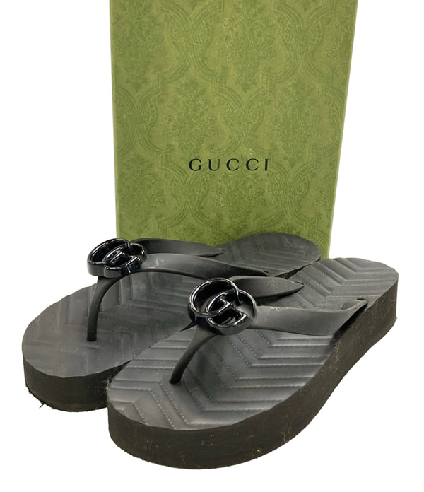 GUCCI ビーチサンダル 655463 レディース SIZE 37 グッチ