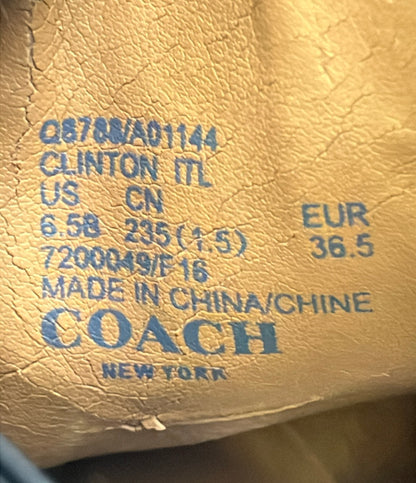 訳あり COACH サイドゴアブーツ ショートブーツ Q8788 レディース SIZE 6.5 (24cm) コーチ
