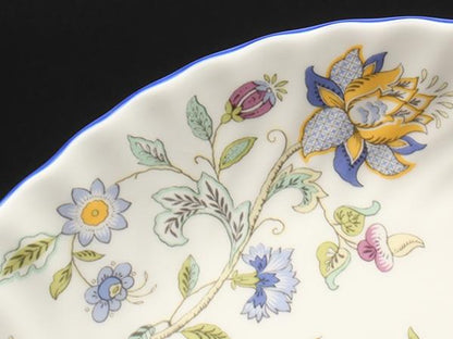 美品 Minton B&Bプレート 皿 27cm ハドンホール ブルー ミントン