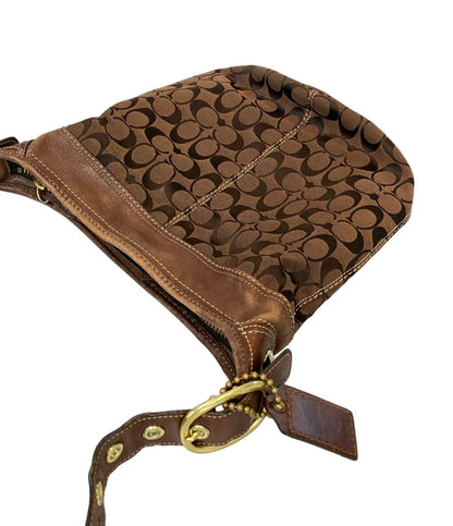 COACH ショルダーバッグ 肩掛け シグネチャー ブリーカー ダッフル 11437 レディース コーチ