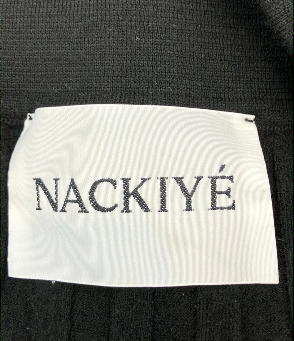 NACKIYE 半袖リブニット レディース SIZE M ナキエ