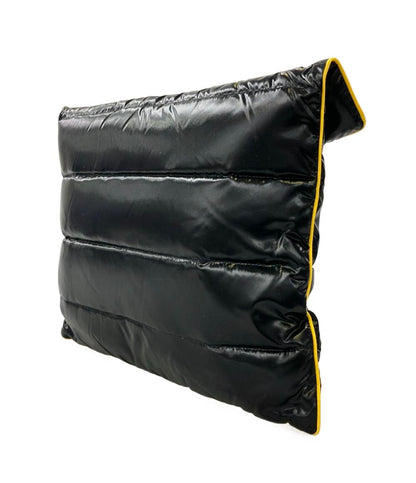 美品 MONCLER セカンドバッグ クラッチバッグ ダウン BUSTA PIUMINO THE FUTURE START NOW メンズ モンクレール