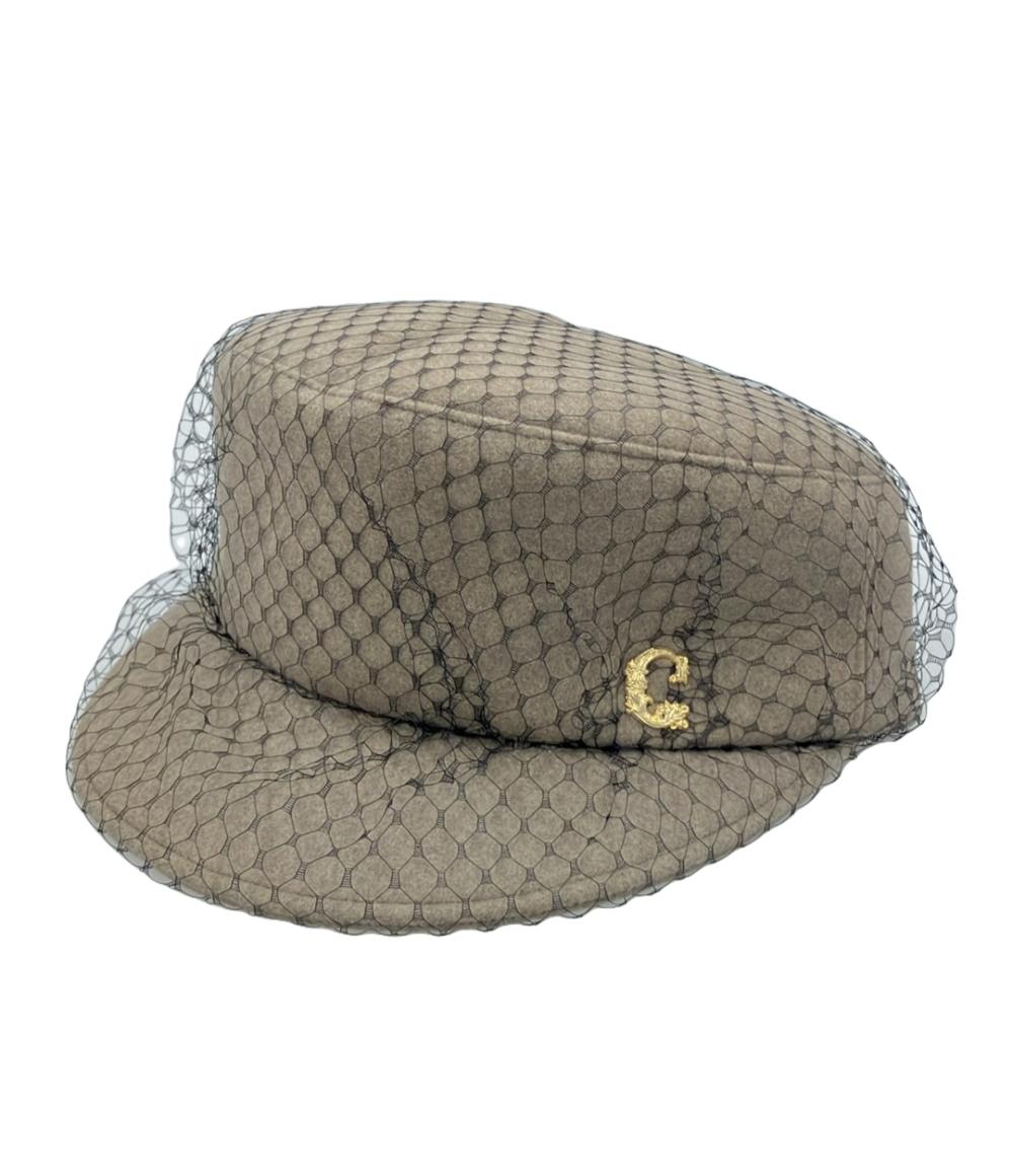 美品 カシラ チュールキャスケット レディース CA4LA
