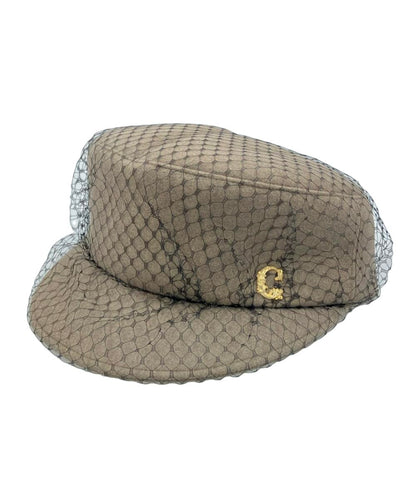 美品 カシラ チュールキャスケット レディース CA4LA