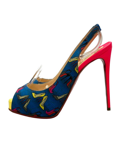 Christian Louboutin オープントゥバックストラップサンダル レディース SIZE 36 1/2 クリスチャンルブタン