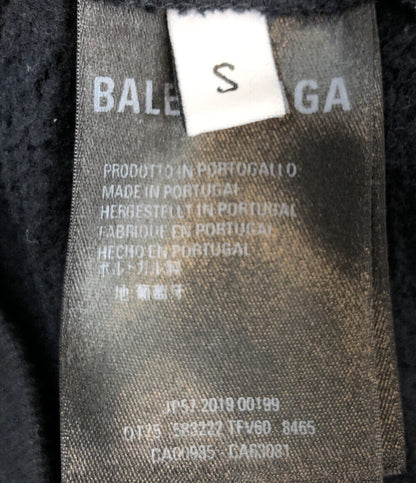 バレンシアガ  バービーロゴプリントプルオーバーパーカー 19AW 裏起毛     583222 TFV60 レディース SIZE S (S) Balenciaga