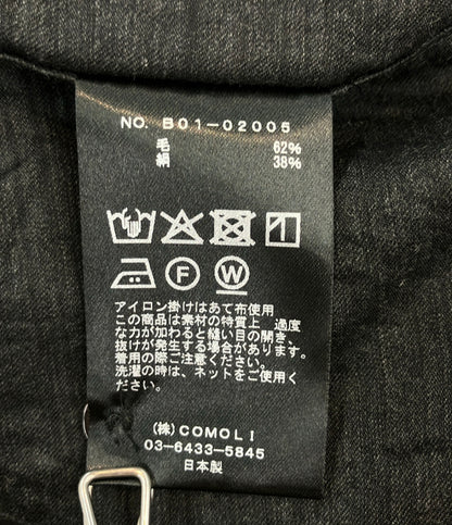 COMOLI 長袖シャツ バンドカラー B01-02005 メンズ SIZE 1 (M) コモリ