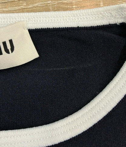 Miu Miu ショートスリーブクルーネックニット レディース SIZE 36 (XS) ミュウ ミュウ