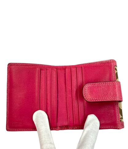 コーチ 二つ折り財布 シグネチャー レディース COACH