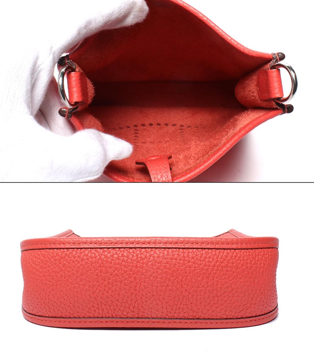 HERMES ショルダーバッグ D刻印 シルバー金具 肩掛け 斜め掛け トリヨンクレマンス エヴリン TPM レディース エルメス