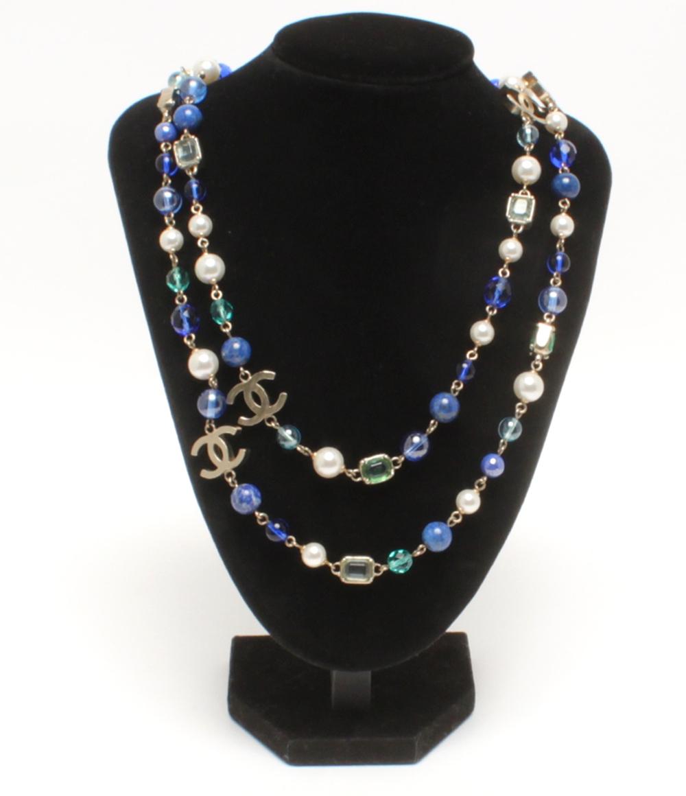 CHANEL ロングネックレス 07A フェイクパール レディース シャネル