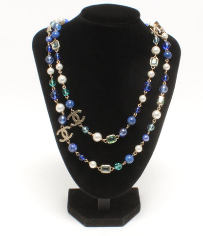 CHANEL ロングネックレス 07A フェイクパール レディース シャネル