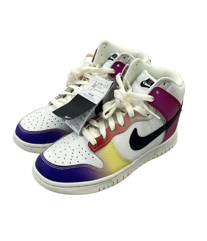美品 NIKE ハイカットスニーカー WMNS DUNK HIGH FD0802-100 レディース SIZE 23.0 (M) ナイキ