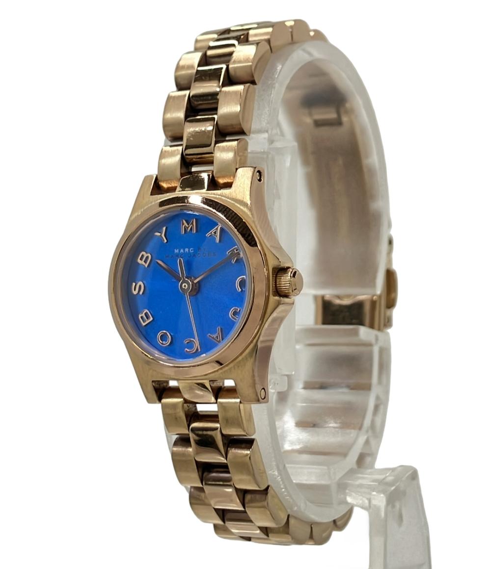 MARC BY MARC JACOBS 腕時計 クオーツ ブルー MBM3204 レディース マークバイマークジェイコブス