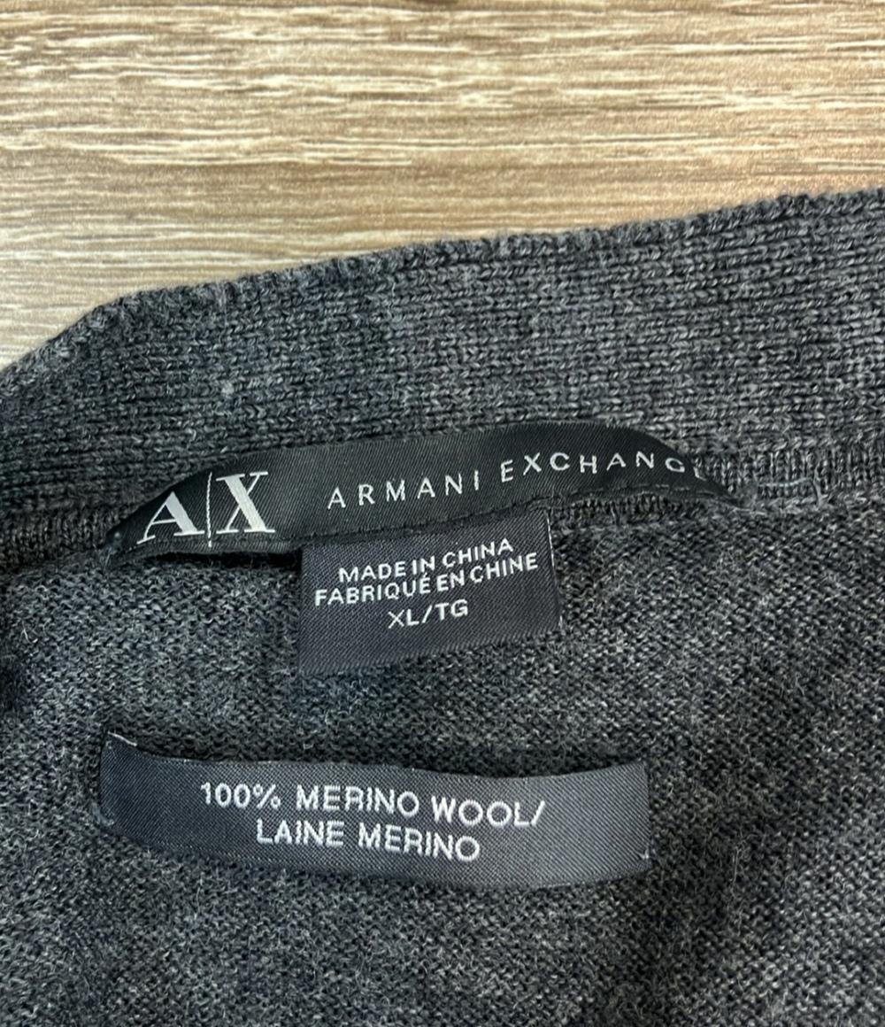 ARMANI EXCHANGE 長袖ニットカーディガン 1409-10800-5175 メンズ SIZE XL アルマーニエクスチェンジ