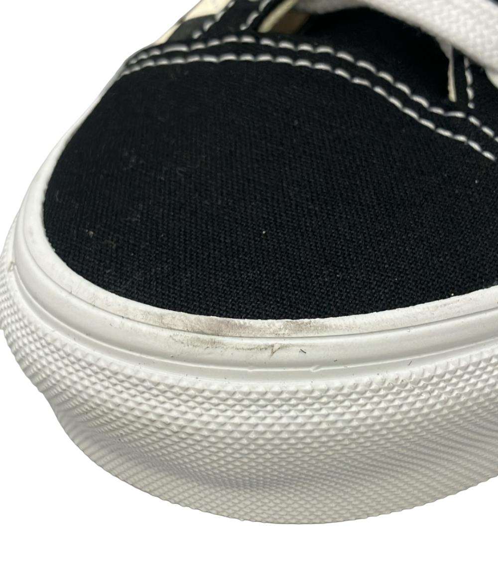 美品 VANS ローカットスニーカー スタイル 36 ブラック チェッカーボード メンズ SIZE 28.0 バンズ