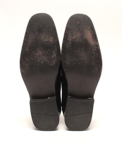 Salvatore Ferragamo レザースリッポン ローファー スクエアトゥ メンズ SIZE 42 (26cm) サルヴァトーレフェラガモ