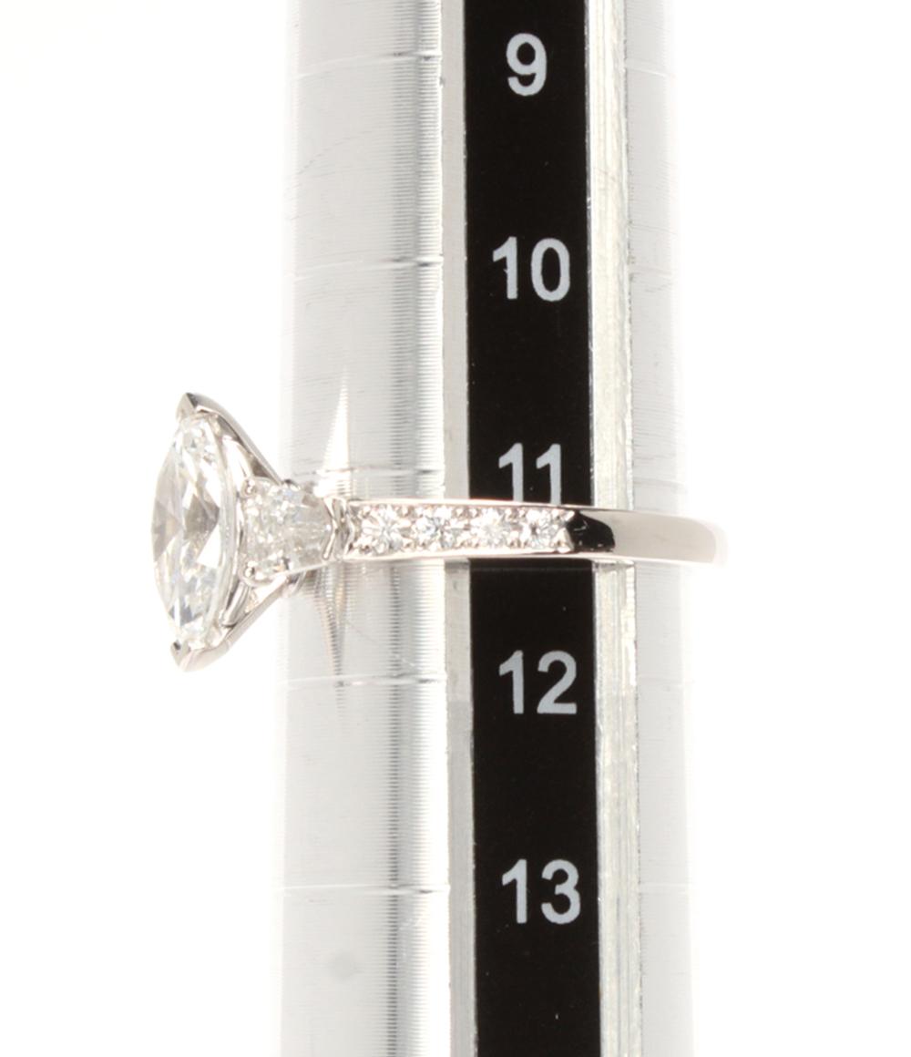 美品 リング 指輪 Pt900 ダイヤ 1.01ct 0.53ct レディース SIZE 11号
