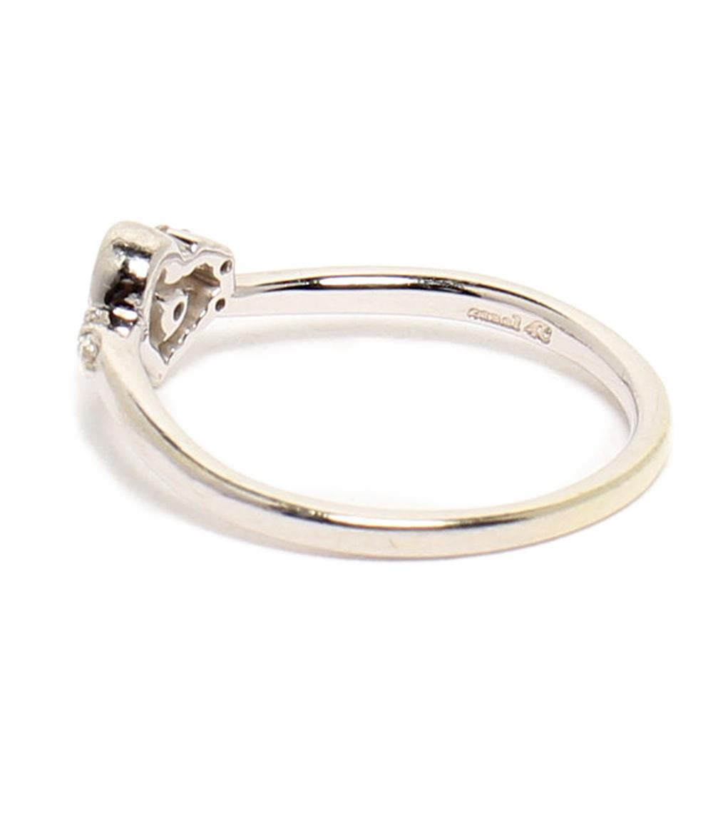 canal4℃ リング 指輪 K10 ハートモチーフ レディース SIZE 9号 カナルヨンドシー