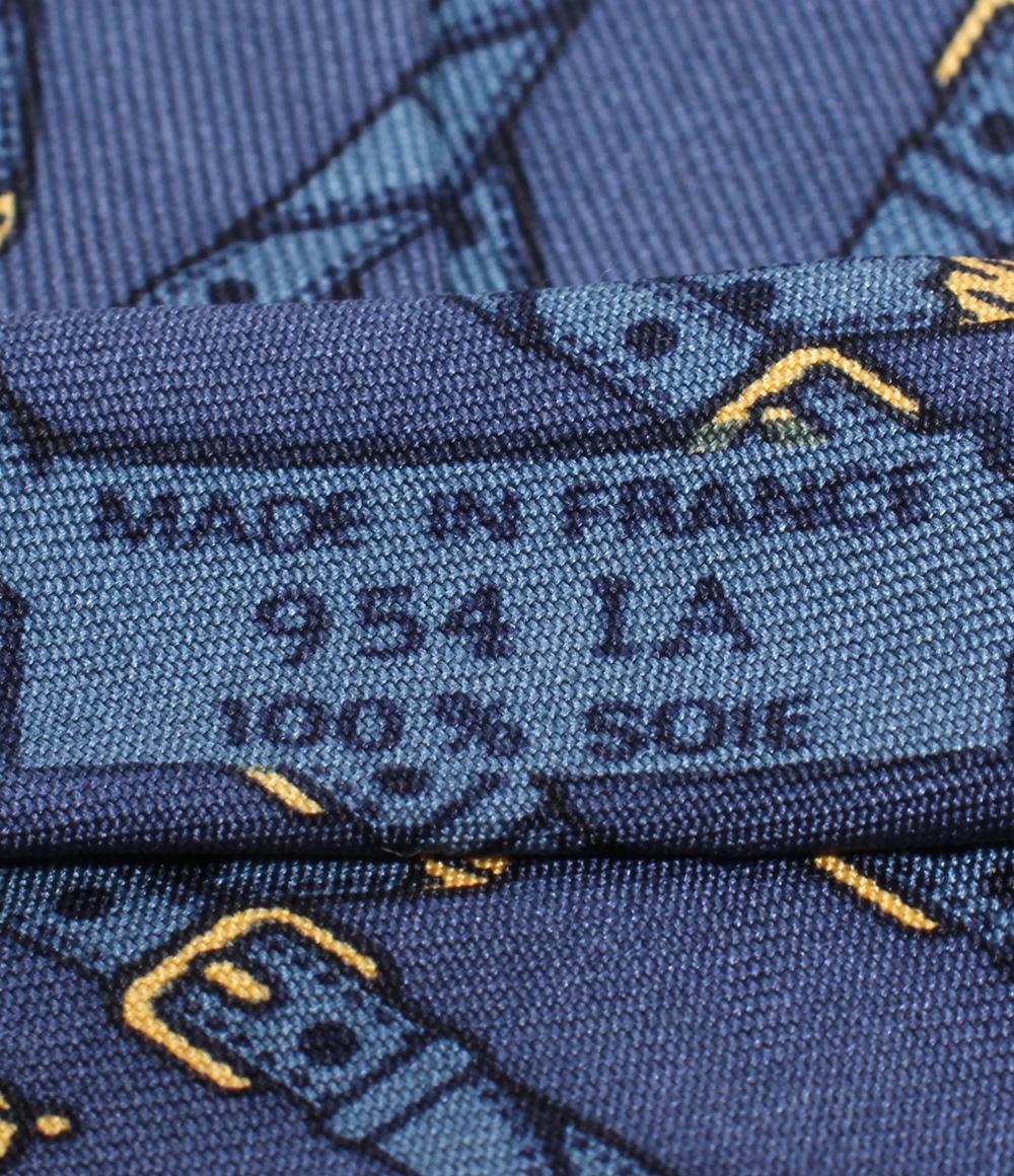 エルメス ネクタイ シルク100% メンズ HERMES