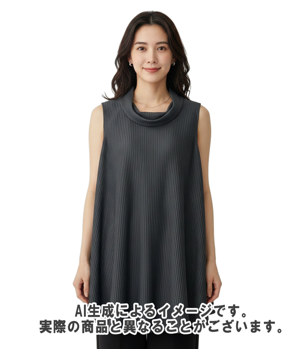 HERMES ノースリーブ ブラウス 06-7600 レディース SIZE 38 (S) エルメス