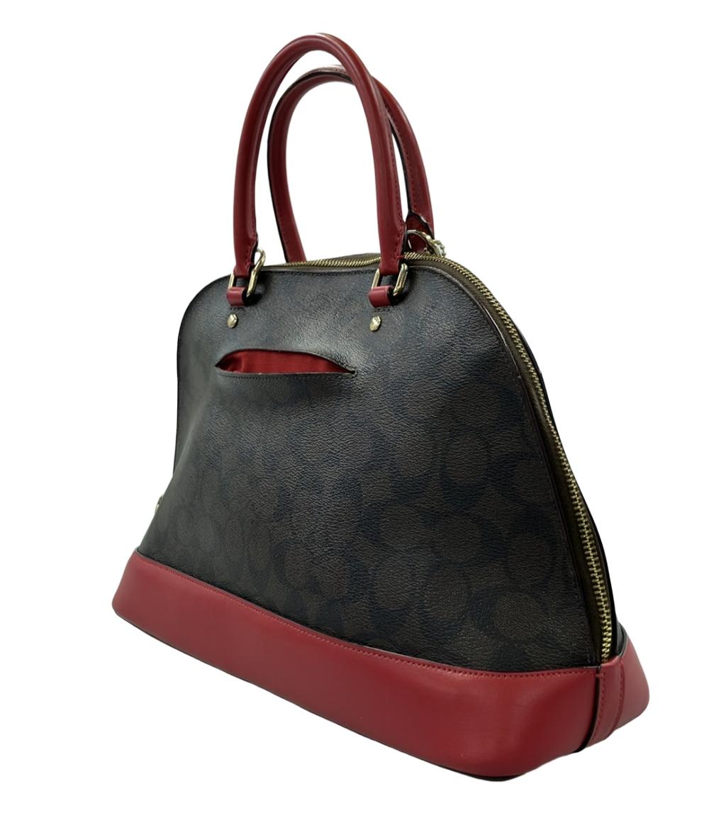 COACH 2WAYハンドバッグ ショルダーバッグ シグネチャー F27584