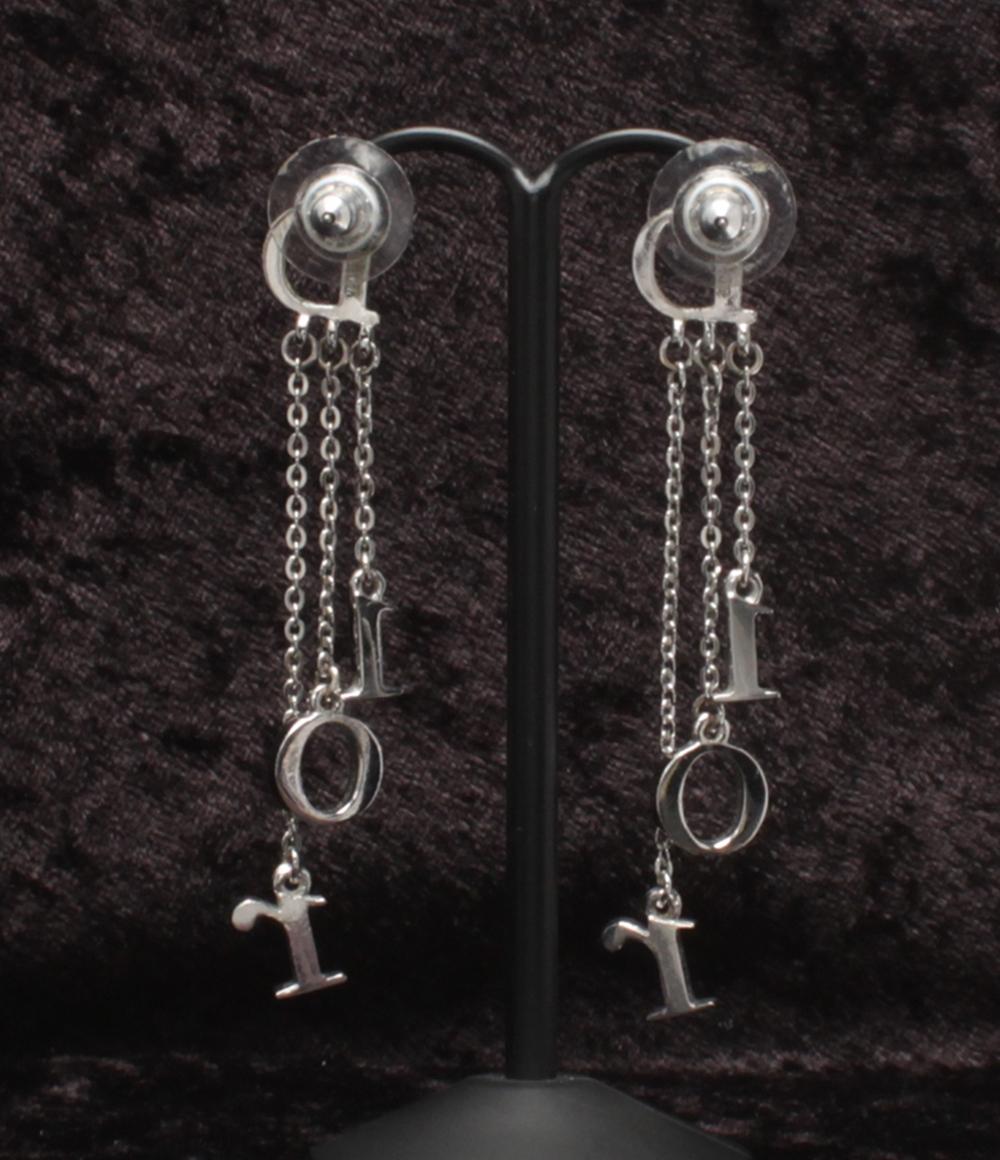 Christian Dior ピアス ロゴ チェーン レディース クリスチャンディオール