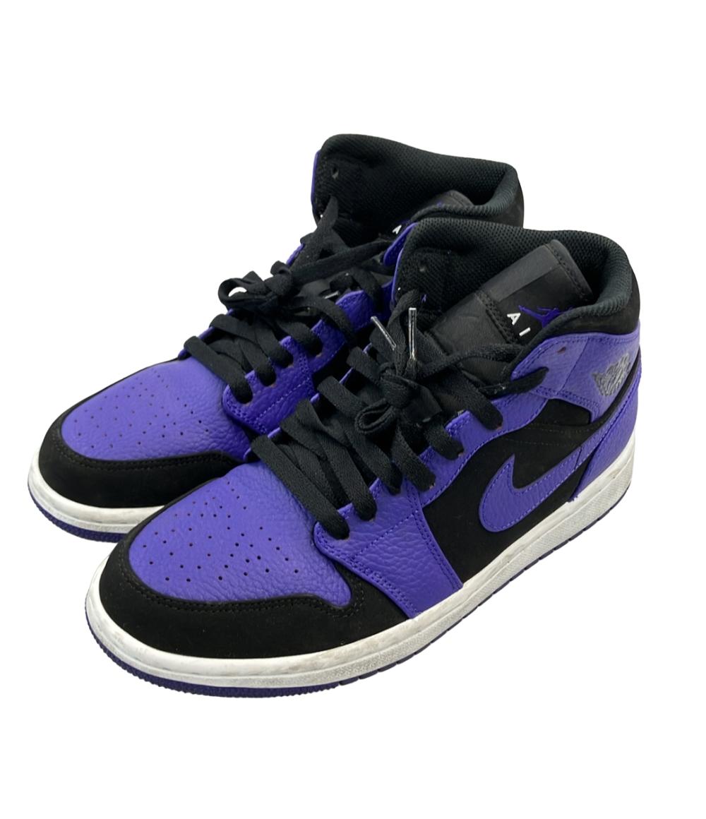 NIKE ミドルカットスニーカー AIR JORDAN 1 MID 554724-051 メンズ SIZE 26.0 (M) ナイキ