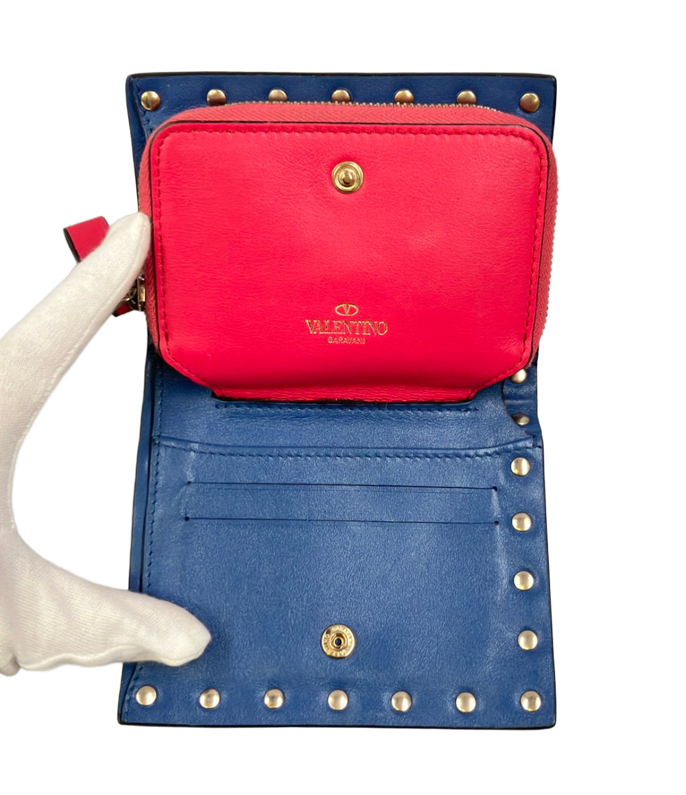 VALENTINO 二つ折り財布 スタッズ レディース ヴァレンティノ
