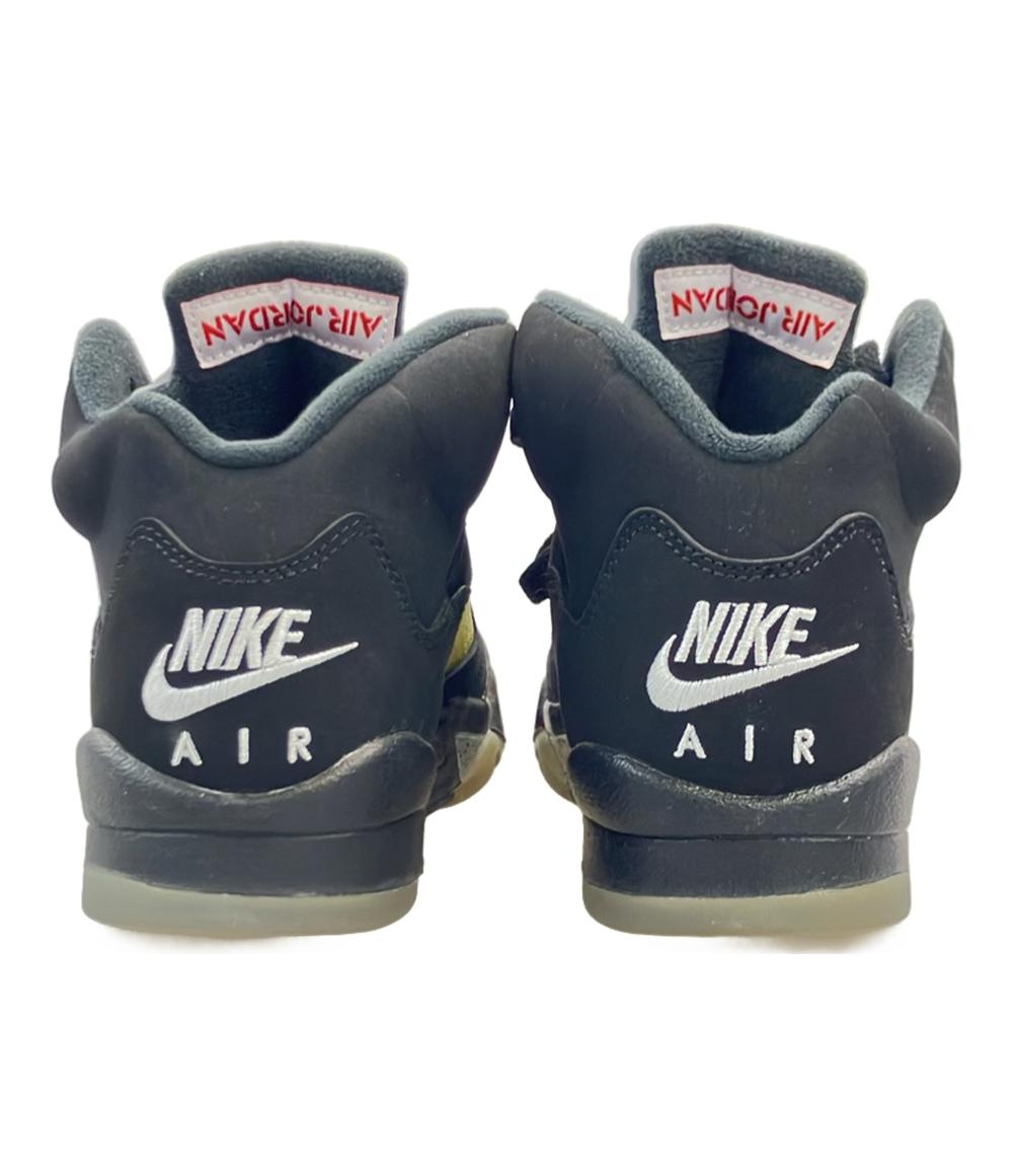 NIKE ミドルカットスニーカー GIRLS AIR JORDAN 5 RETRO OG BG 845036-003 キッズ SIZE 23.0 (M) ナイキ