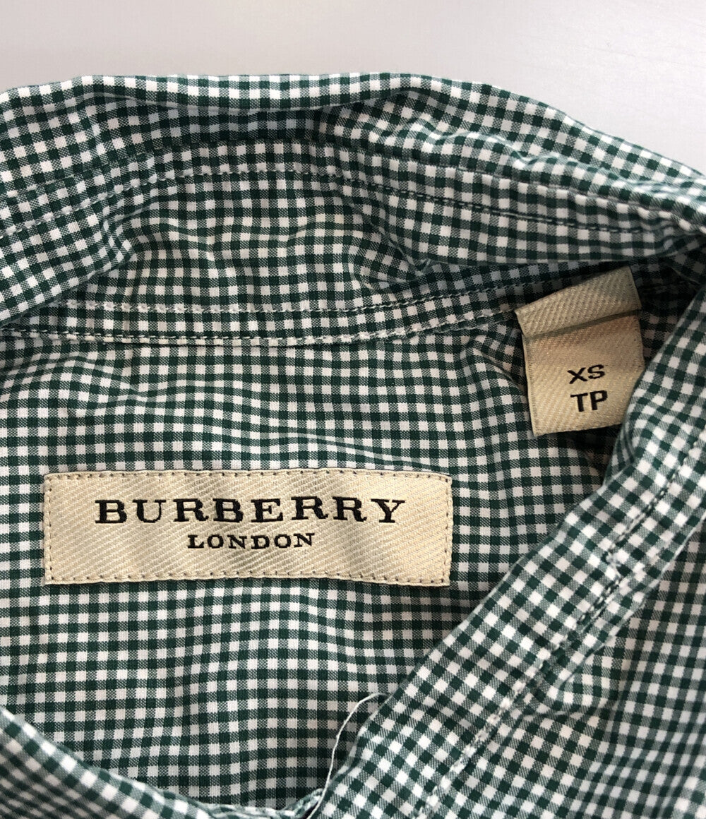 バーバリーロンドン  半袖シャツ チェック柄      メンズ SIZE XS (XS以下) BURBERRY LONDON