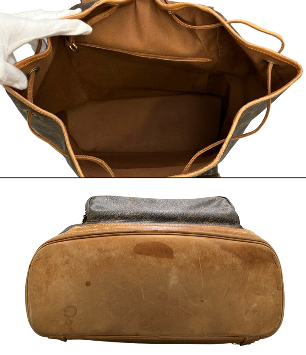 LOUIS VUITTON リュック デイパック モンスリGM モノグラム M51135