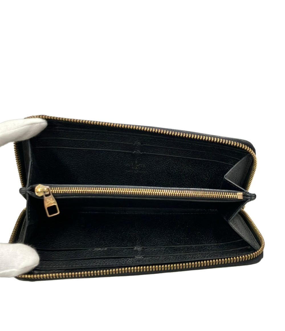 LOUIS VUITTON ラウンドファスナー長財布 ポルトフォイユ クレマンス モノグラム アンプラント M60171 レディース ルイ・ヴィトン