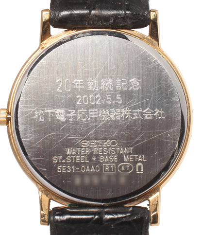 SEIKO 腕時計 ドルチェ  Dolce クオーツ 5E31-0AA0 メンズ セイコー