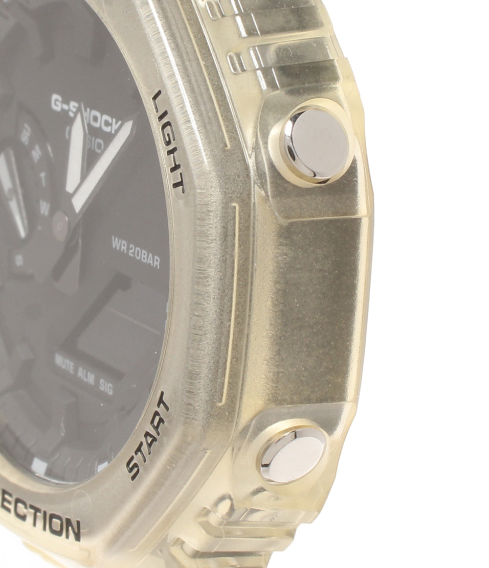 CASIO 腕時計 G-SHOCK クオーツ ブラック GA-2100SKE レディース メンズ カシオ