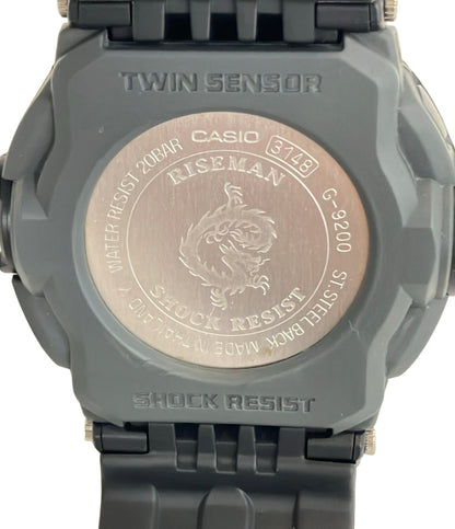 美品 CASIO 腕時計 ライズマン RISEMAN G-SHOCK ソーラー G-9200 メンズ カシオ