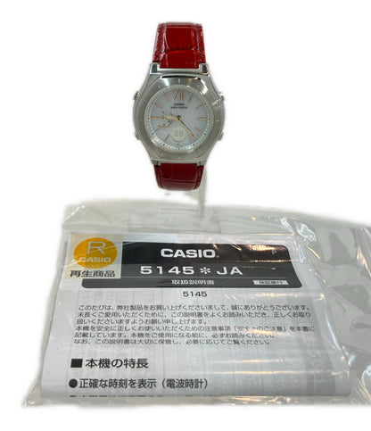 CASIO 腕時計 ソーラー ホワイト LWA-M160 ユニセックス カシオ