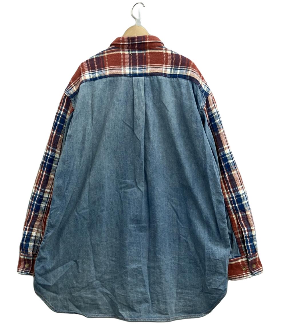 マインデニム 長袖シャツ ネルシャツ メンズ SIZE 2 (L) MINEDENIM 