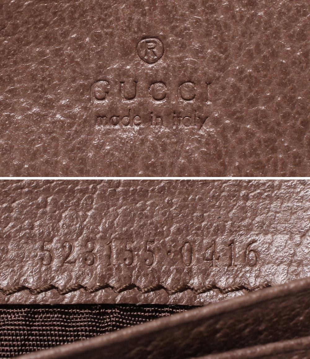 グッチ 二つ折り財布 GGキャンバス 523155 レディース GUCCI