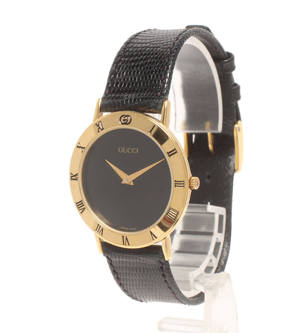 GUCCI 腕時計 クオーツ ブラック 3000.2.M メンズ グッチ