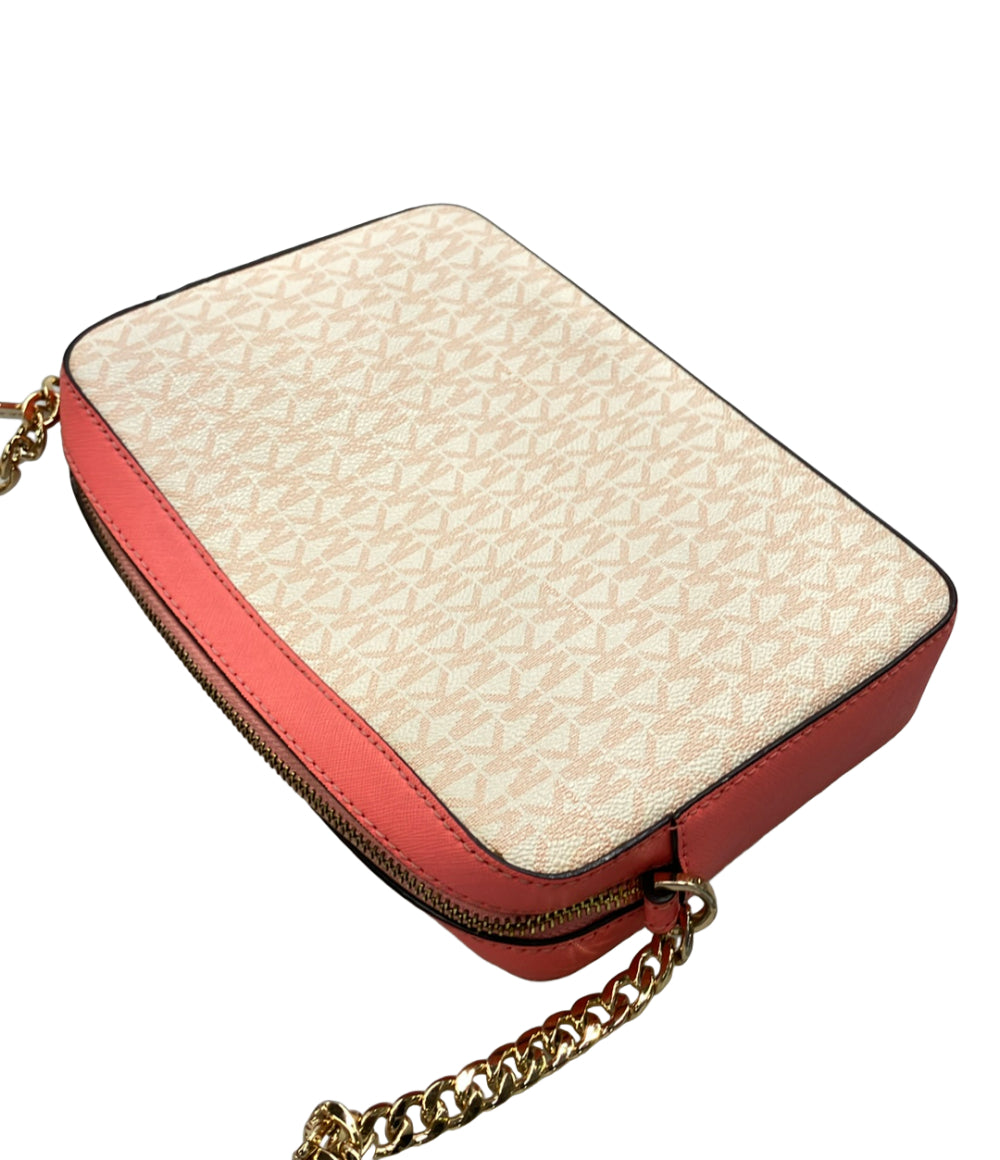 美品 MICHAEL KORS ショルダーバッグ 斜め掛け ロゴ 35F8GTTC3B レディース マイケルコース