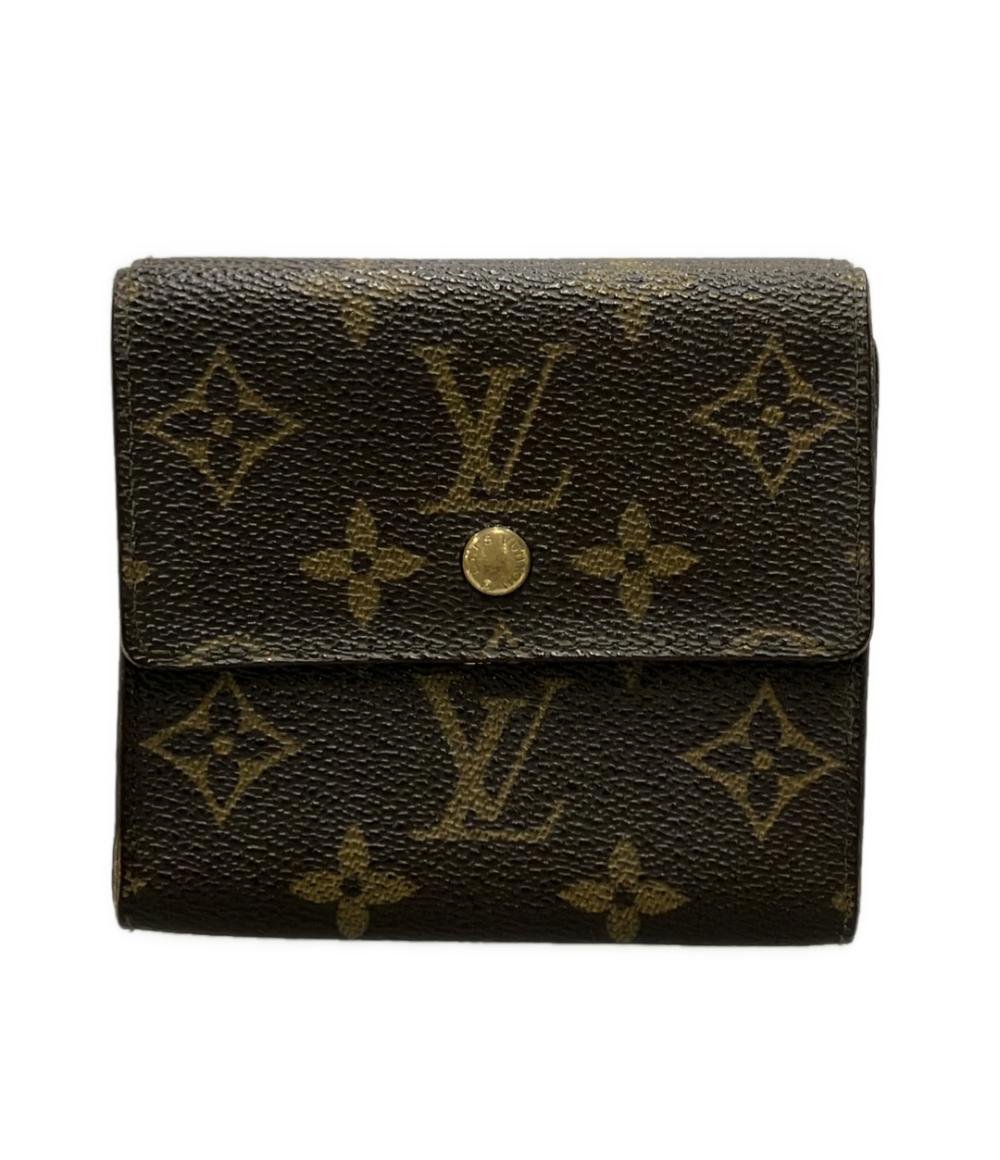 ルイヴィトン 二つ折り財布 ポルトモネビエカルトクレディ モノグラム M61652 レディース LOUIS VUITTON