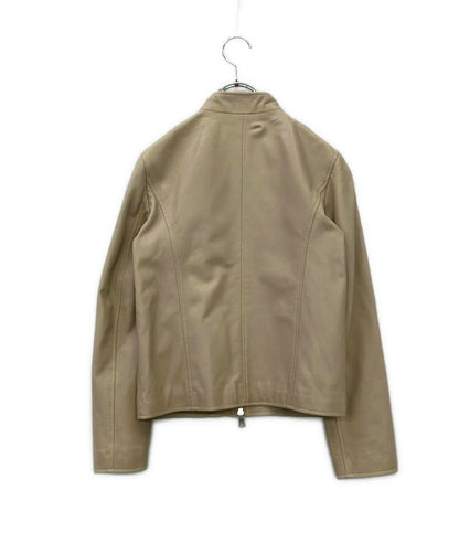 BARNEYS NEW YORK シングルライダースジャケット 羊革 レディース SIZE 38 (S) バーニーズ ニューヨーク —