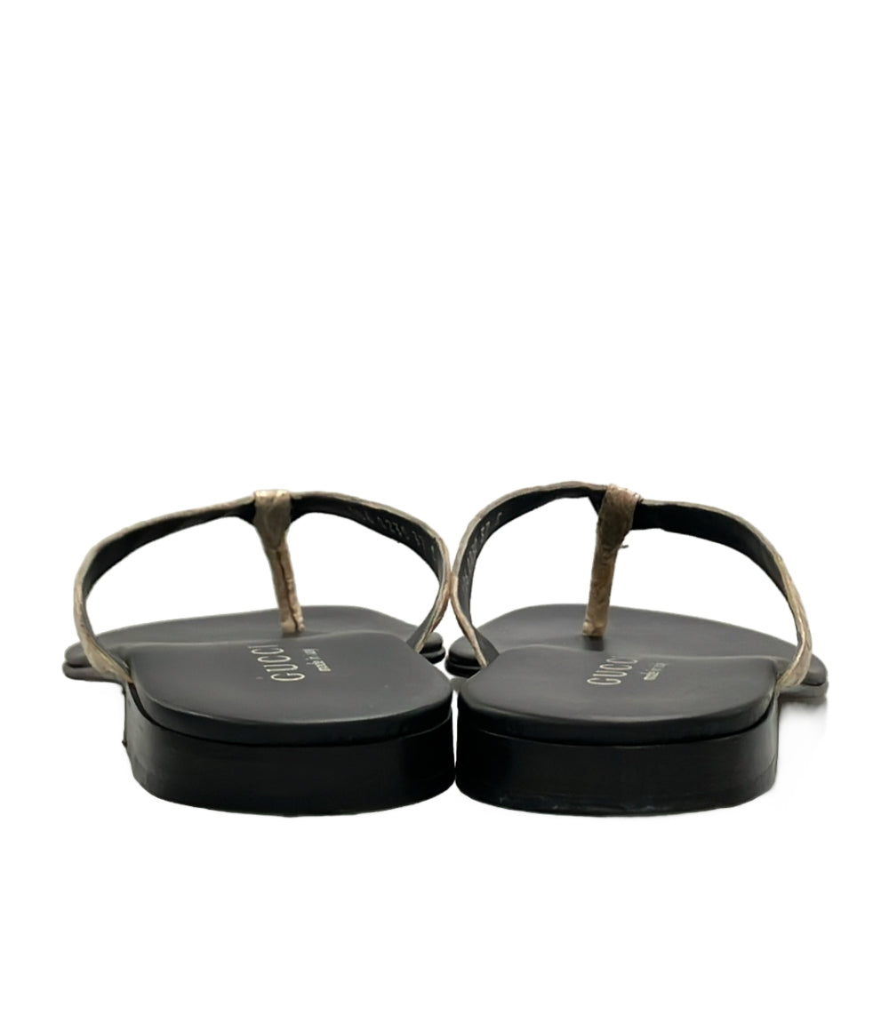 GUCCI ビーチサンダル 106 0230 レディース SIZE 37 グッチ