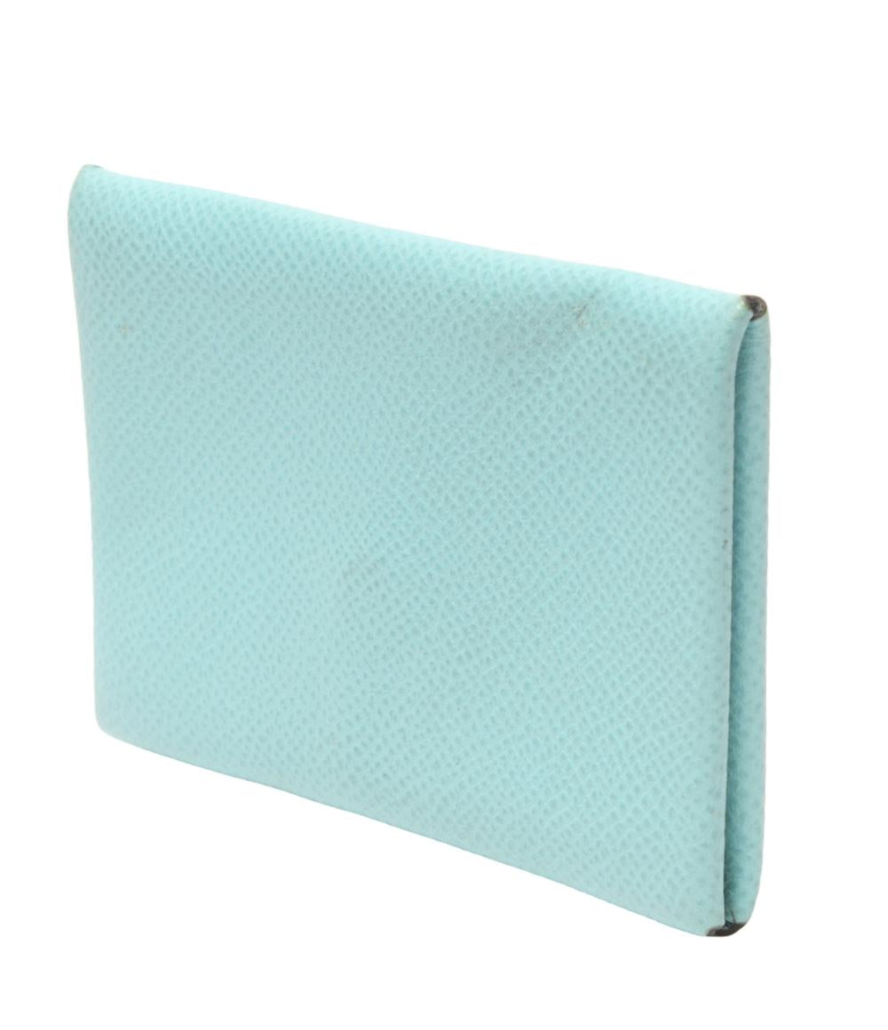 エルメス カードケース T刻印 カルヴィ ユニセックス HERMES