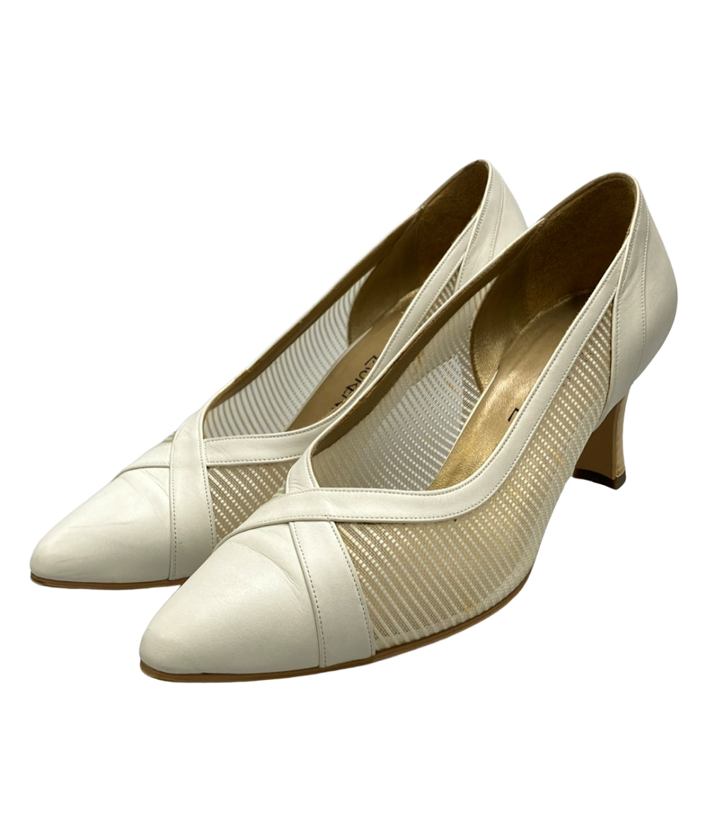YVES SAINT LAURENT ポインテッドトゥメッシュパンプス レディース SIZE 36 (23.5cm) イヴ・サンローラン