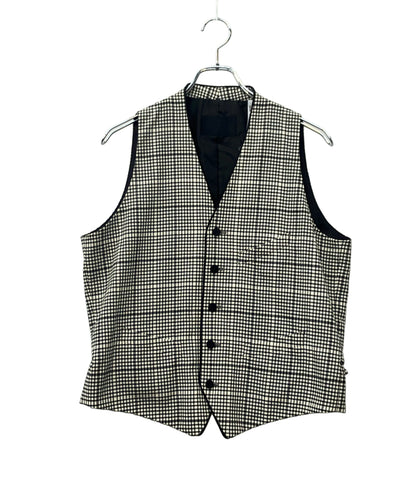 LANVIN セットアップ スリーピーススーツ チェック柄 ベスト付 メンズ SIZE 48 (L) ランバン