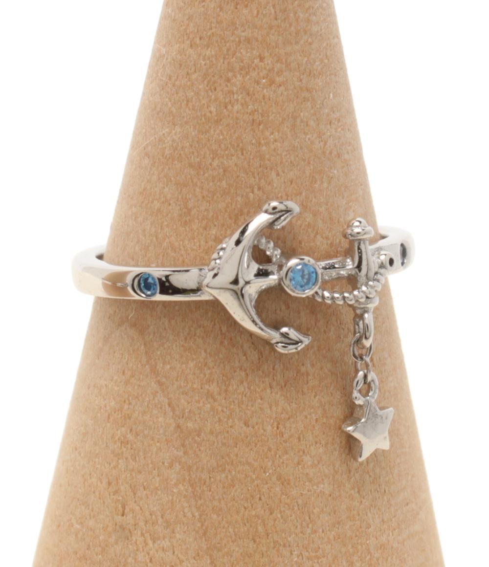 美品 リング 指輪 2点セット SV925 アズールレーン 簡体字５周年 配信記念指輪 ユニセックス SIZE 16号 9号